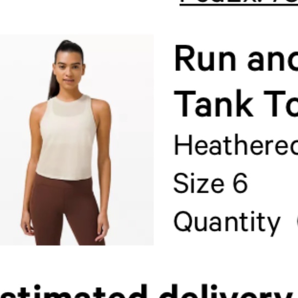 Run And Train Racerback Tank - Picture 5 of 5